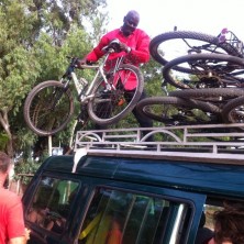 fietsen op de auto
